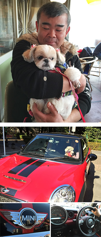 歯科医 大桃俊二さん 紫外線99%カット!透明断熱フィルムは車内にいるワンちゃんを守ります!